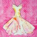 Dress Print in Watercolor