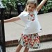 Butterflies..... Twirl Skirt and Top....baby...todder...girls...6...12...18...24...2...3...4...5...6...7..8...9...10...12