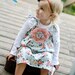 The Delainey Vintage Floral Collection... Floral Tablecloth Smocked Dress.... handmade childrens clothing by laken and lila