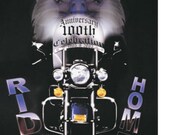 Harley Davidson 100 Anniversary Milwaukee Ride Home Fridge Magnet Motorcycle