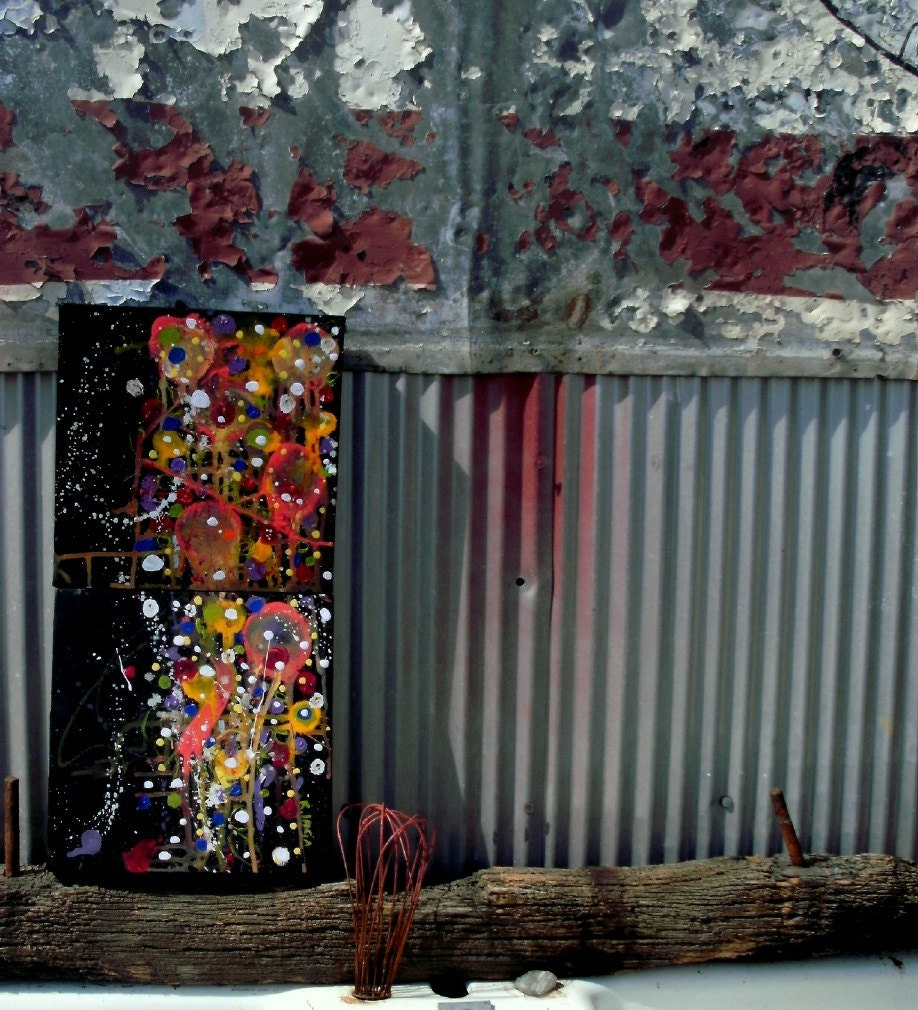 a sunrise never tasted so good. Original artwork by Roz Inga. Ready to hang. Ready to ship.