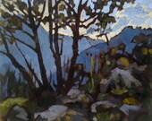 Dusk in the Alps