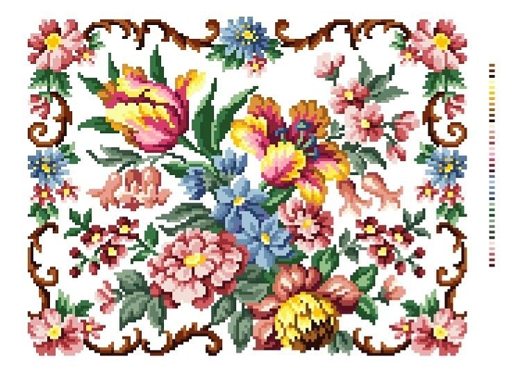 Astoria- Cross stitch pattern. Instant download