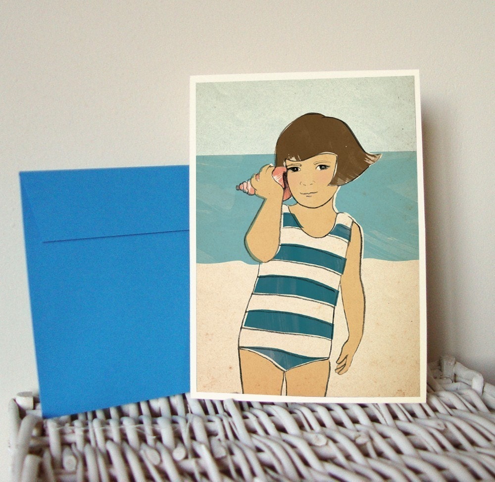 Seashell Postcard