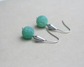 Green Gumdrops - earrings