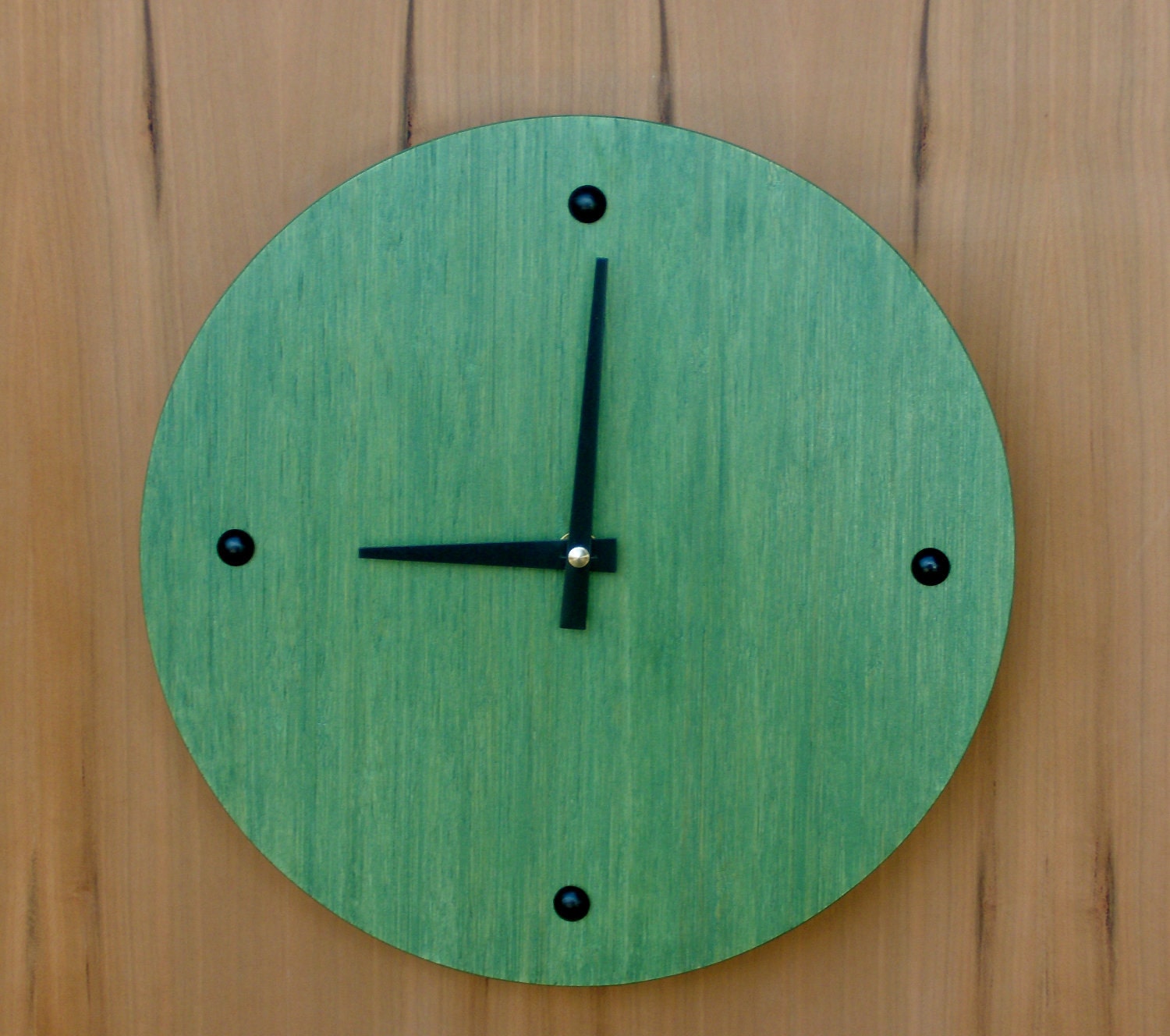 Eco-Friendly Bamboo Wall Clock