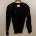 Vintage BRIGADE Quartermasters BDU Military Sweater black Mens M/L 42