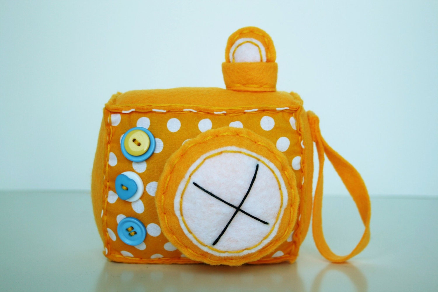 Sunny Blue Valentine Plush Camera