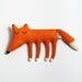 Monty the Fox Lambswool Plush