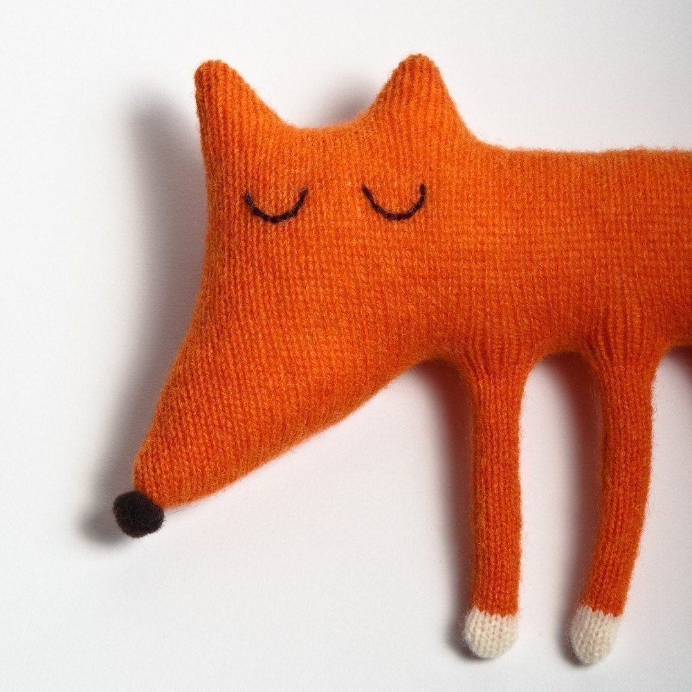 Monty the Fox Lambswool Plush