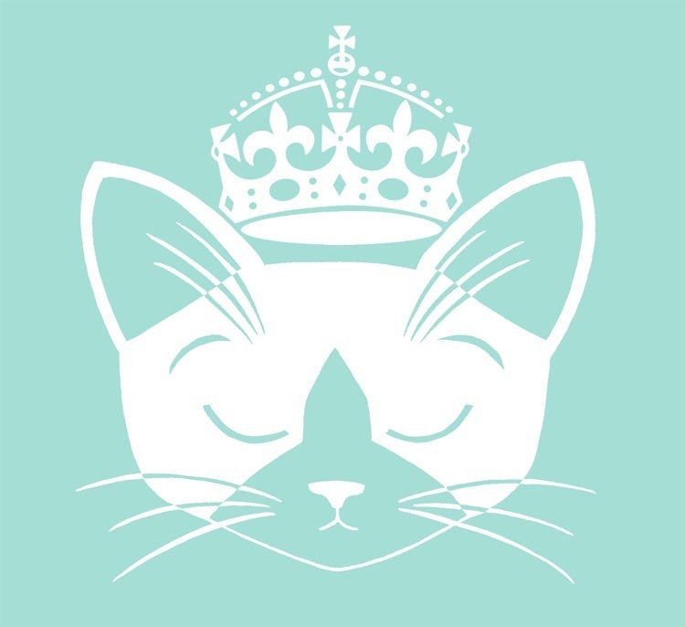 Keep Cats and Kitty On 8 x 10 Art Print