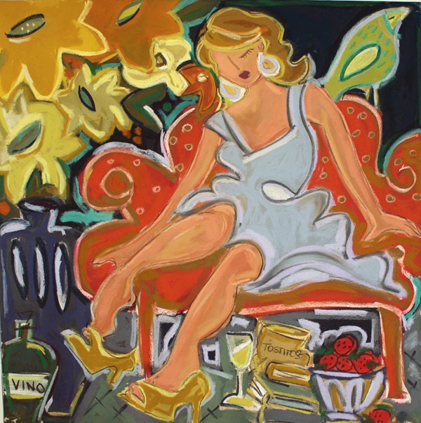 Beauty Has Her Way 12x12 Giclee Reproduction