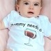 FUNNY BABY ONESIE, Mommy Needs a Glass of Wine, Martini, Unisex, Long Sleeve, Free Gift Wrap