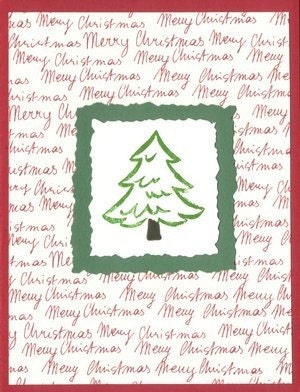 Merry Christmas Cards - Set of FOUR