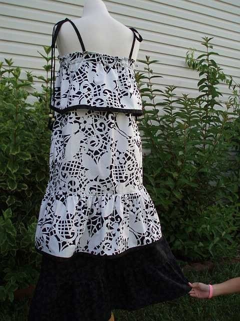 HANDMADE HIPPIE PATCHWORK BUTTERFLIES BLOOMER PANT AND DRESS TOP SET
