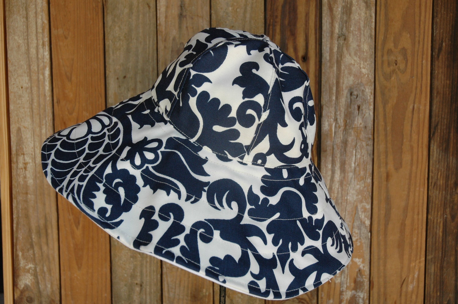 Flipped Bird floppy reversible hat. Happy Hat. So cute, chic and perfect for the beach, pool or those tropical vacations