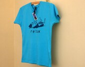Relaxing greyhound ladies T-shirt