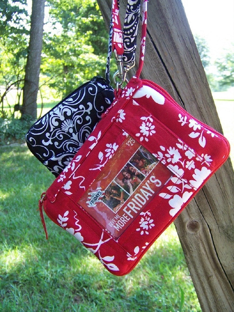 Wristlet all in one pdf pattern Ipod Cell Phone Check Book