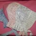 Baby Sun Bonnet prairie with soft calico fabric,childs costume