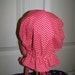 Baby Sun Bonnet prairie with soft calico fabric,childs costume
