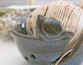 Ceramic Yarn Bowl Bird Handmade Pottery Mother's Day Stoneware MADE TO ORDER
