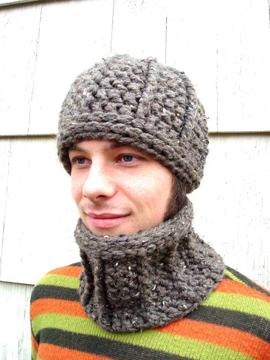 Bulky Hat and Cowl Set - PDF Pattern