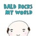 Lover Card - Bald rocks my world