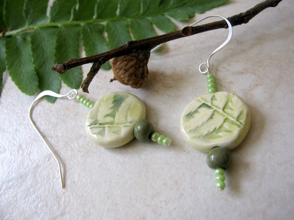 Leafy Fern Earrings