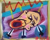 Head Crusher Outsider Art Brut Naive Primitive Elisa