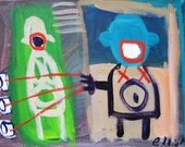 Marshmallows Outsider Art Brut Naive Primitive Elisa