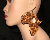 Leopard Print Earrings