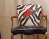 SALE / Hand painted Chair