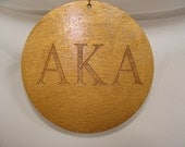 Alpha Kappa Alpha Large Hoops