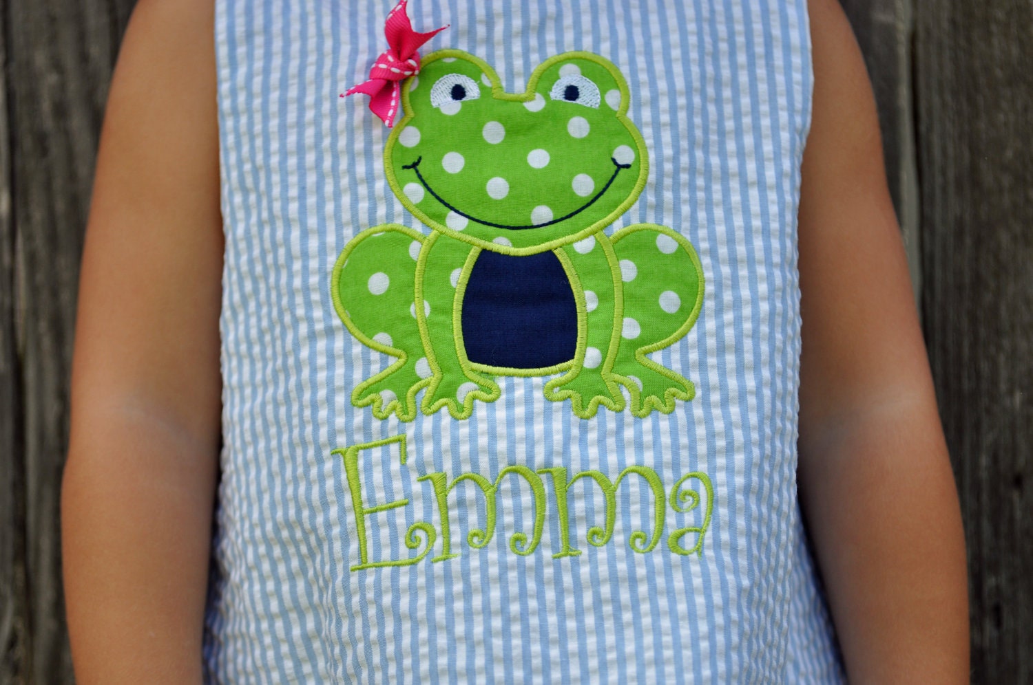 Girls Frog Dress