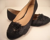 shoe clips Black Rose .