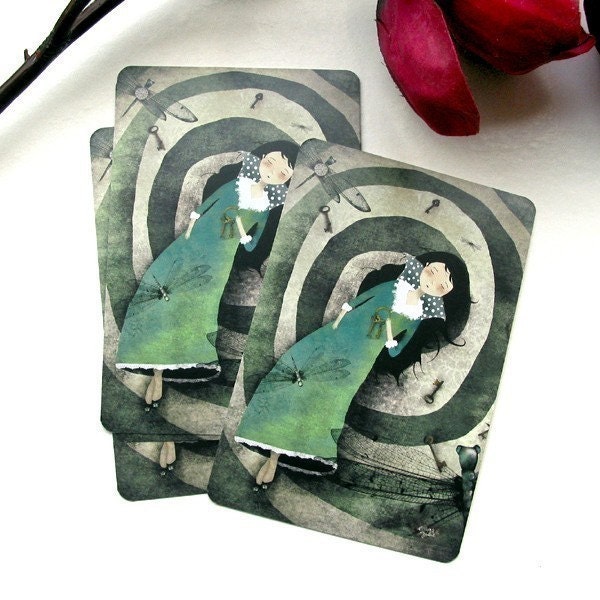 The Spiral of Dreams (from The Lost Key series) - Postcard