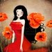 Orange Poppies - Deluxe Edition Print