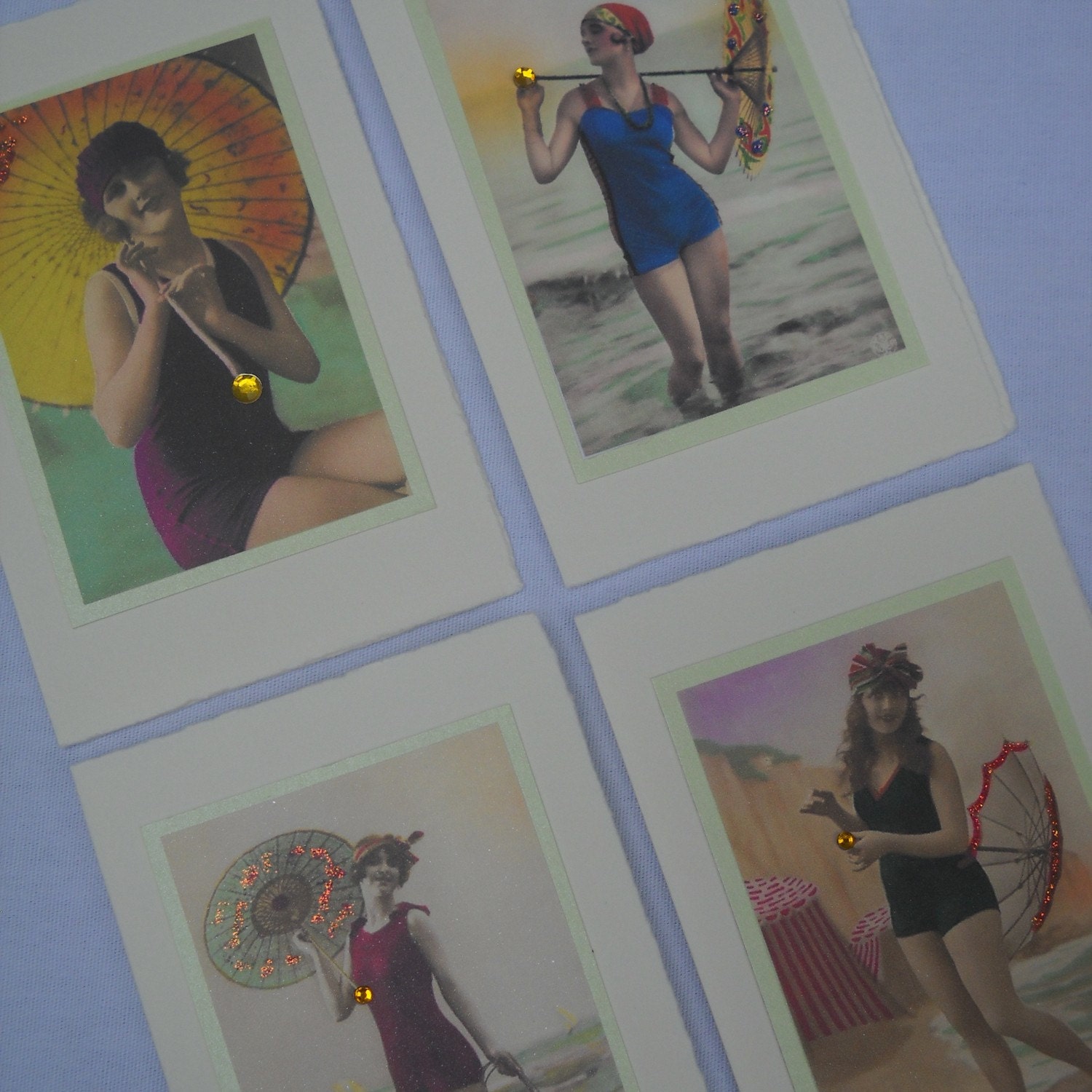 The Bathing Beauties - Fannie, Inez, Ada, and Margaret