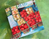 Tomato Art for Kitchen or Garden, 12 x 12", weatherproof