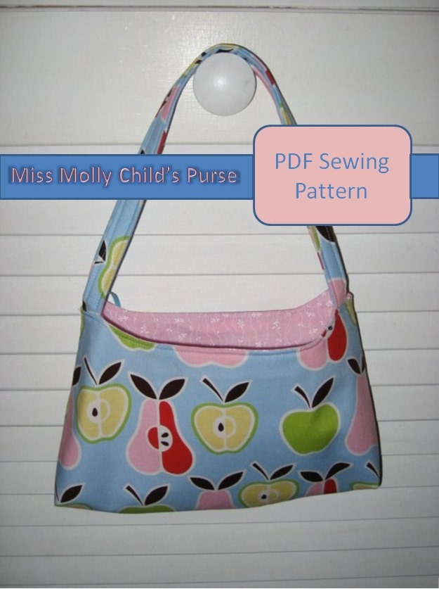 Child's Purse Sewing Pattern PDF "Miss Molly"