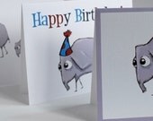 Eli The Elephant Assorted Greeting Card Set of 3