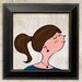 Custom Retro Modern Portrait of YOUR family Mother's Day Gift Idea