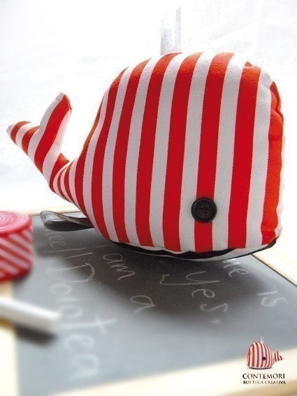 Dorotea the whale - Handmade in Italy