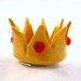 Red Queen's Crown - Alice In Wonderland - Polymer Clay Hair Clip