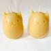 Beeswax Candles - Set of 2 Kitty Eggs