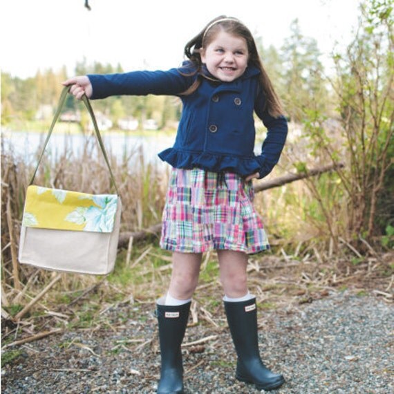 Knitted Boho Messenger Bag Pattern by ARubensRubies on Etsy