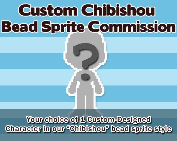 Custom Perler Bead Commission: Chibishou Perler Bead Sprite Character
