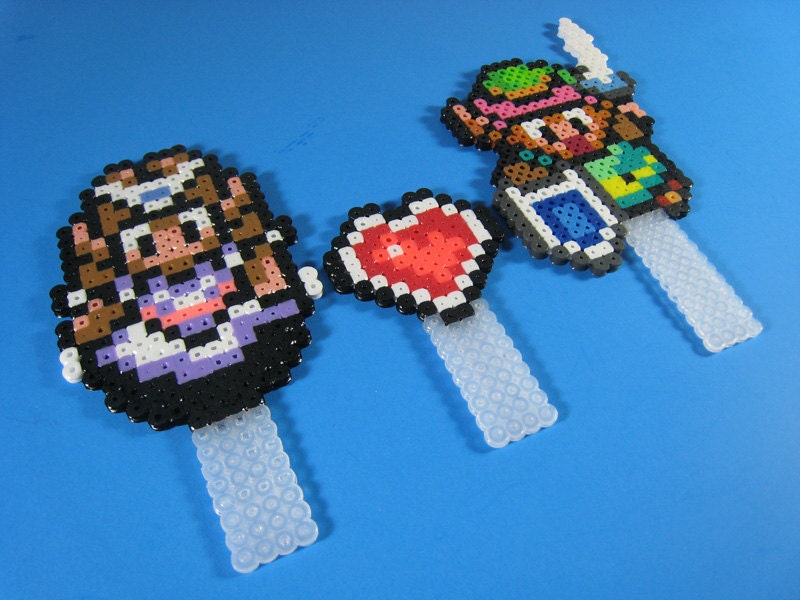 Legend of Zelda - Link, Princess Zelda, and Heart Container Cake Topper Decorations