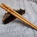 Cedonia- Bocote Wood Hair Stick Set