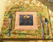 BLACK BIRD Country Placemats